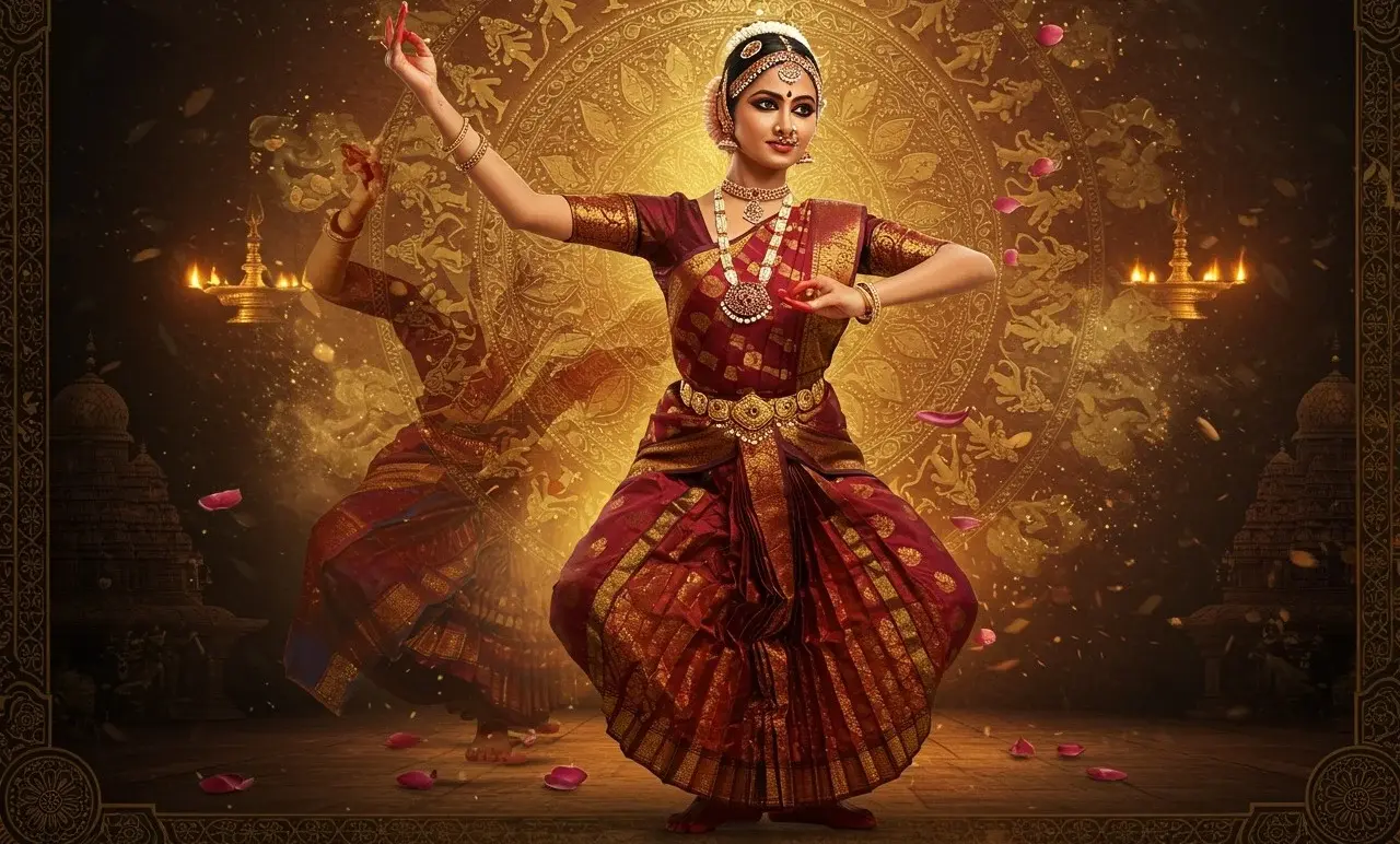 You are currently viewing “Dancing with the Divine: The Spiritual Heart of Bharatanatyam”